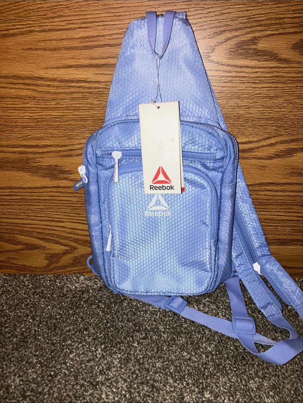 Reebok Men’s Light Blue Sling Bag New
